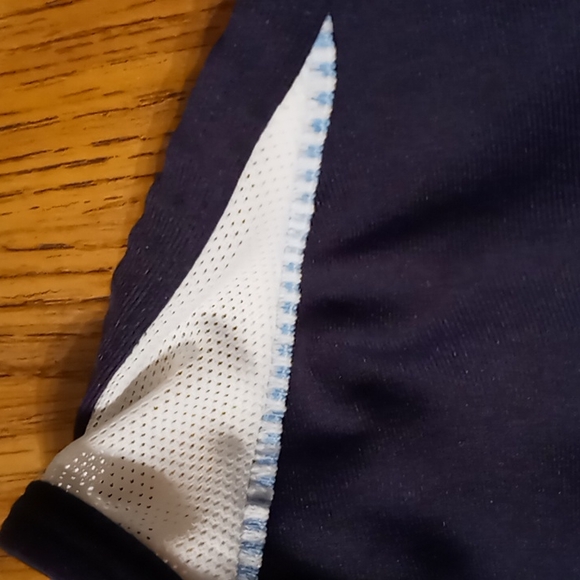 Tommy Hilfiger Women's Sport Shirt Navy Blue w WhiteTrim n Spaghetti Straps SZ M - Picture 3 of 11